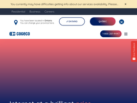 'cogeco.ca' screenshot