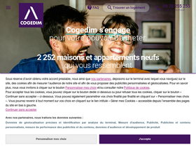 'cogedim.com' screenshot