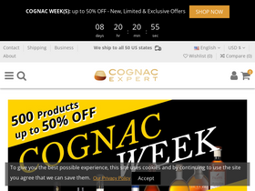 'cognac-expert.com' screenshot