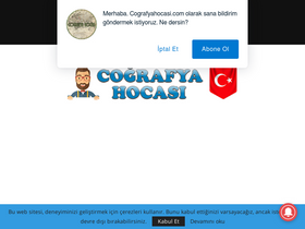 'cografyahocasi.com' screenshot