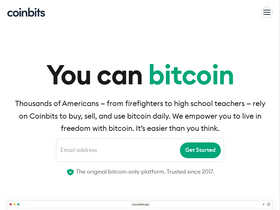 'coinbits.app' screenshot