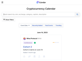 'coindar.org' screenshot