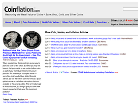 'coinflation.com' screenshot