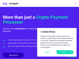 'coingate.com' screenshot