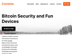 'coinkite.com' screenshot