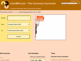 'coinmill.com' screenshot