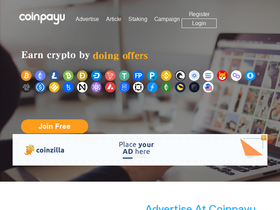 'coinpayu.com' screenshot