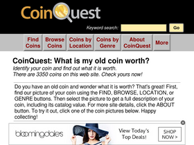'coinquest.com' screenshot