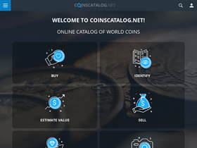 'coinscatalog.net' screenshot