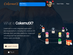 'cokernutx.com' screenshot