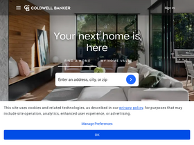 'coldwellbanker.com' screenshot