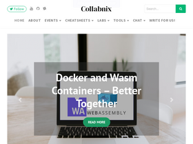 'collabnix.com' screenshot