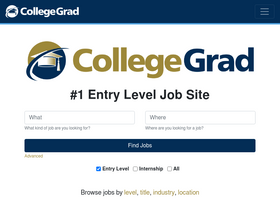 'collegegrad.com' screenshot