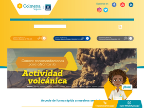 'colmenaseguros.com' screenshot