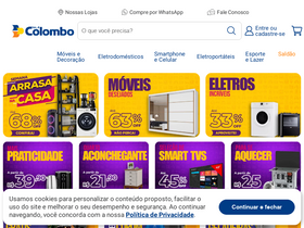'colombo.com.br' screenshot