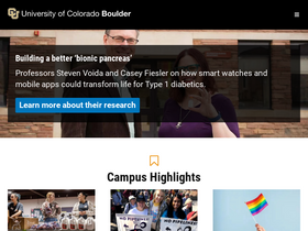 'colorado.edu' screenshot