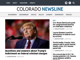 'coloradonewsline.com' screenshot