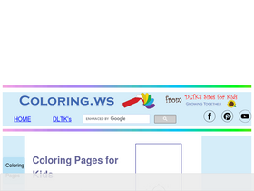 'coloring.ws' screenshot