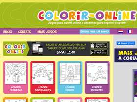 Jogos de Colorir Online em COQUINHOS