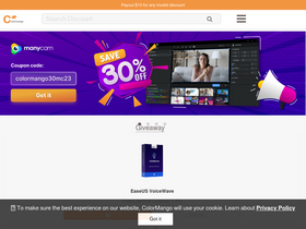 'colormango.com' screenshot