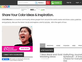 'colourlovers.com' screenshot