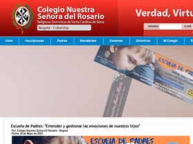 'colrosariobogota.com' screenshot