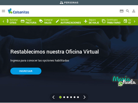 'privilegios.colsanitas.com' screenshot