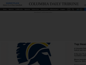 'columbiatribune.com' screenshot