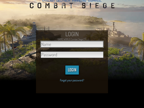 'combatsiege.com' screenshot