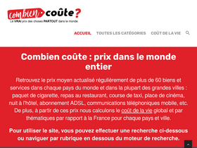 'combien-coute.net' screenshot