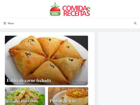 'comidaereceitas.com.br' screenshot