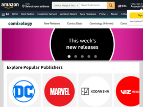 'comixology.com' screenshot