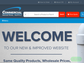 'commercial-industrial-supply.com' screenshot