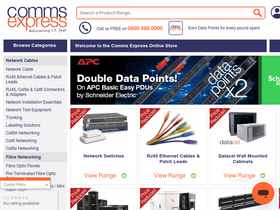 'comms-express.com' screenshot