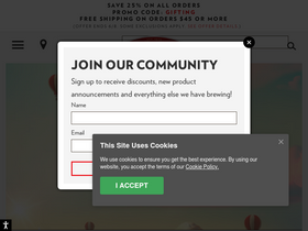'communitycoffee.com' screenshot