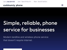 'communityphone.org' screenshot