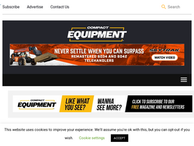 'compactequip.com' screenshot