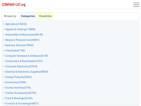 'company-list.org' screenshot
