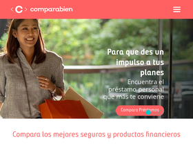 'comparabien.com.mx' screenshot