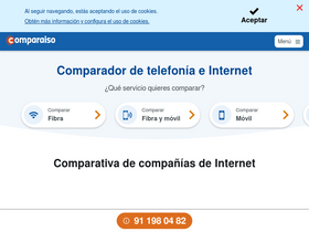 'comparaiso.es' screenshot