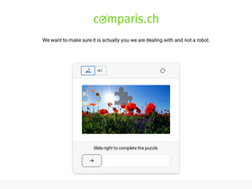 'comparis.ch' screenshot