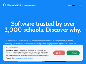 'compass.education' screenshot