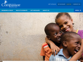 'compassion.com' screenshot