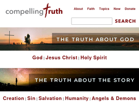 'compellingtruth.org' screenshot
