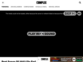 'complex.com' screenshot