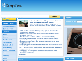'compuserve.com' screenshot