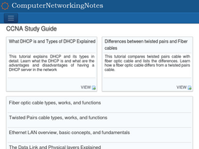 'computernetworkingnotes.com' screenshot
