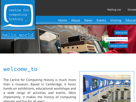 'computinghistory.org.uk' screenshot