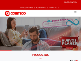 'comteco.com.bo' screenshot
