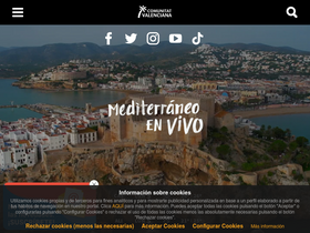 'comunitatvalenciana.com' screenshot